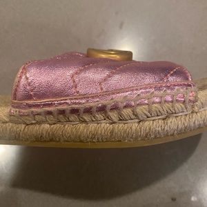 Women’s Gucci Matelasse canvas sandals